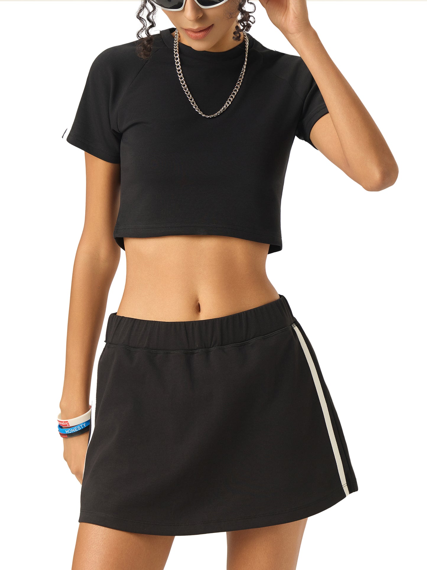 Weya Top,Weya crop shirt
