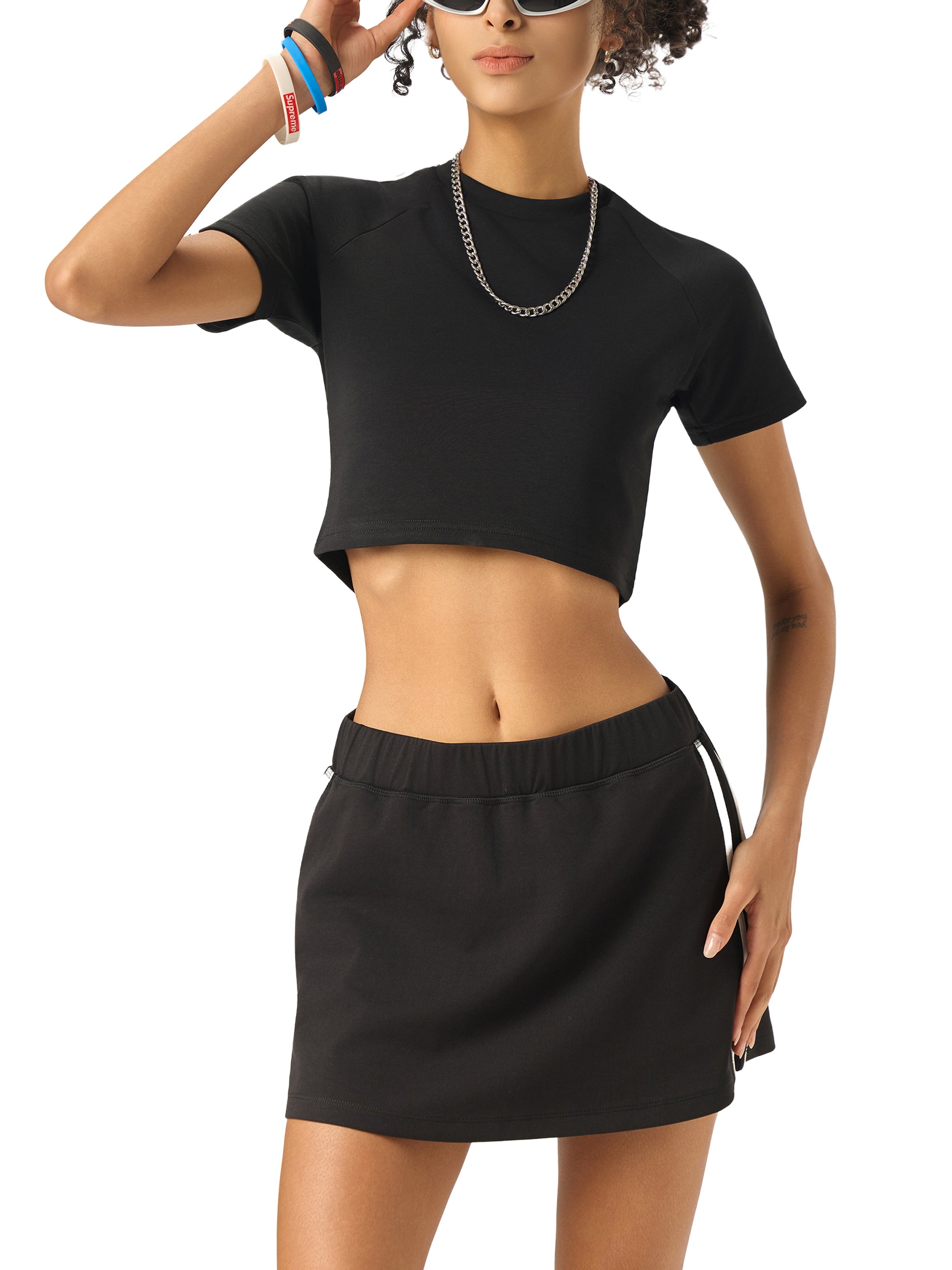 Weya Top,Weya crop shirt
