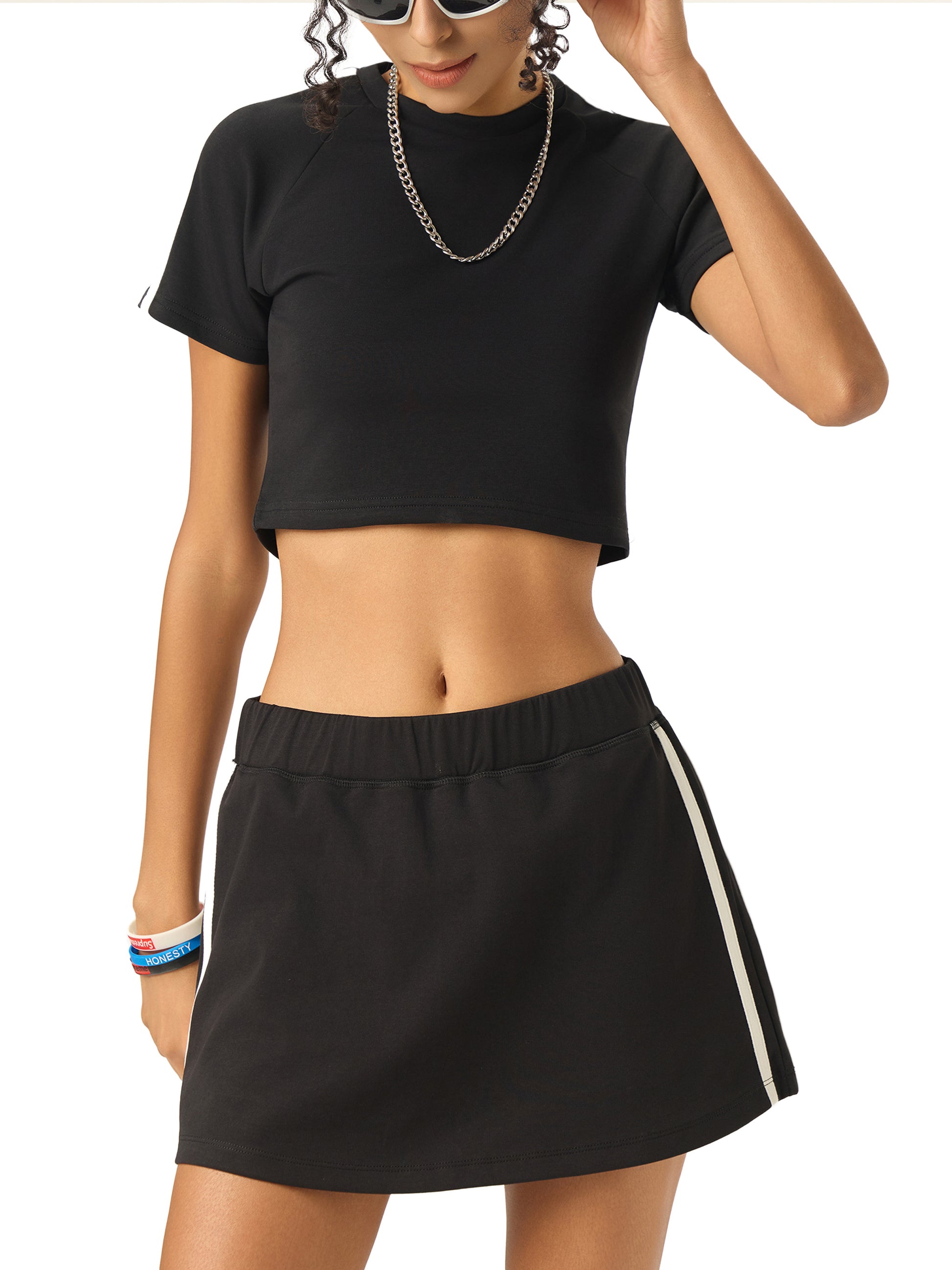 Weya Top,Weya crop shirt